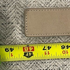 Adidas Beige Braided Stretch Golf Belt